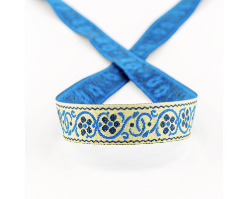 Лента жаккард SAFISA, 15 мм, 15 м, цвет 02