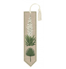 Набор для вышивания закладки "Bookmark Yucca" (Юкка), 20 х 4,5 см