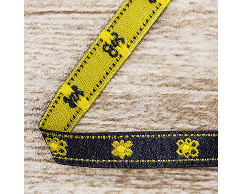 Лента жаккард SAFISA, 10 мм, 15 м, цвет 04