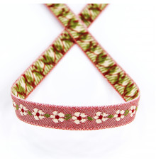 Лента жаккард SAFISA, 10 мм, 15 м, цвет 02