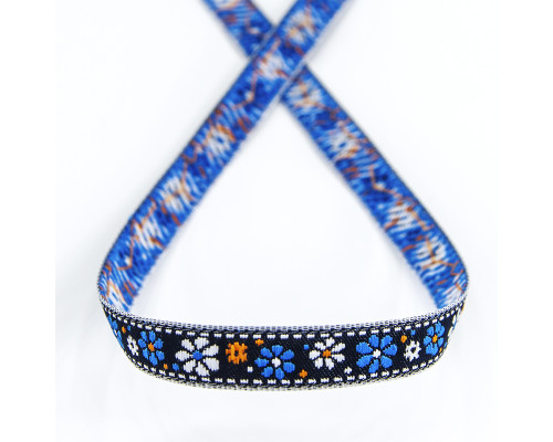 Лента жаккард SAFISA, 10 мм, 15 м, цвет 04