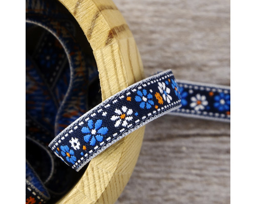 Лента жаккард SAFISA, 10 мм, 15 м, цвет 04