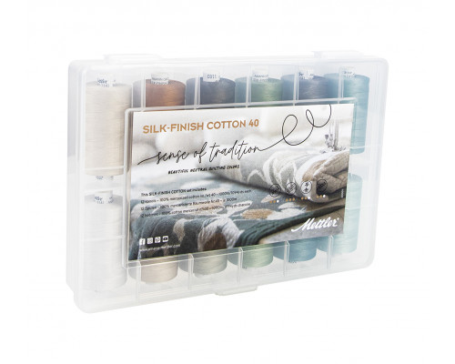 Набор с нитками Silk-Finish Cotton 