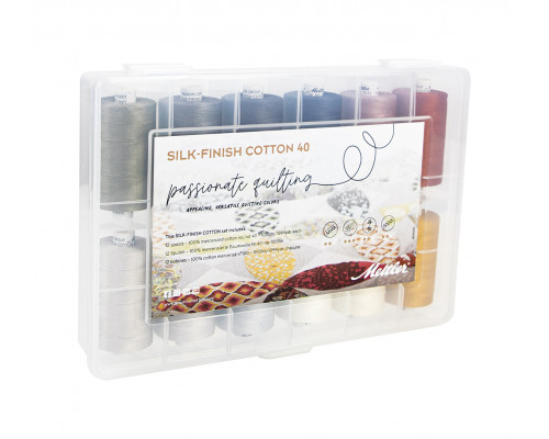 Набор с нитками Silk-Finish Cotton 