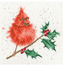 Набор для вышивания "Festive Feathers" (Праздничные пёрышки)