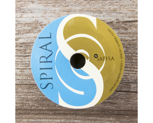 Лента атласная двусторонняя SAFISA мини-рулоны, 6,5 мм, 4,5 м, цвет 15, синий-темный