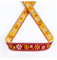Лента жаккард SAFISA, 10 мм, 15 м, цвет 01